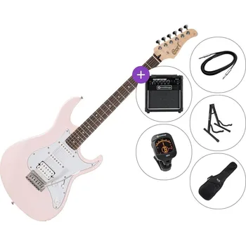 Elektrická kytara Cort G200 SET 2 Pastel Pink Elektrická kytara