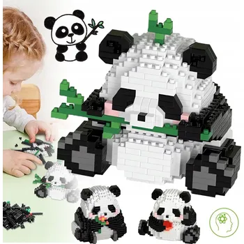 ostatní stavebnice 720 KUSŮ PANDA stavebních STAVEBNICE , sada mini PANDA s upínacími STAVEBNICE