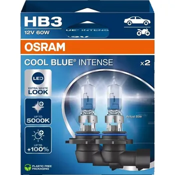 Žárovka Osram HB3, Cool Blue Intense 9005CBN-2HB