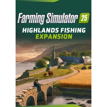 Počítačová hra Giants Farming Simulator 25: Highlands Fishing Expansion PC elektronická
