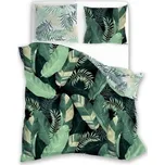 Bavlněné povlečení Trendy 011 220x200 cm + 2x 70x80 cm zelené