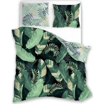 Povlečení Bavlněné povlečení Trendy 011 220x200 cm + 2x 70x80 cm zelené