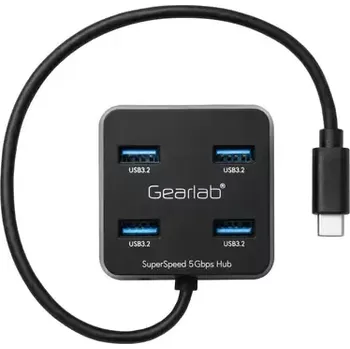 USB hub Gearlab USB 3.2 Hub černá (GLB235402)