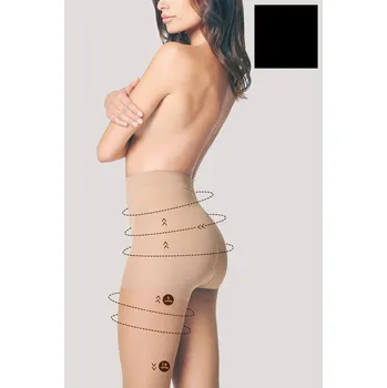 Dámská móda Silonkové punčocháče Fiore Comfort 20 den Barva: Černá, Velikost: 5-XL