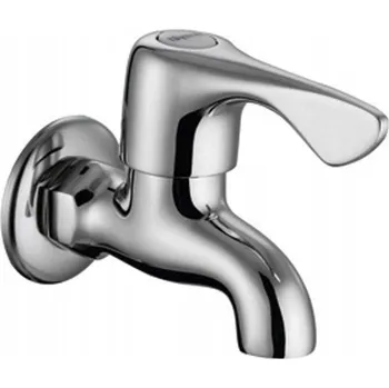 Vodovodní baterie Vanová baterie na okraj vany Aqualine 1 stříbrná