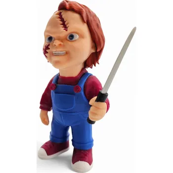 Figurka Chucky 15 cm - Kultovní hororová panenka - Sběratelská figurka
