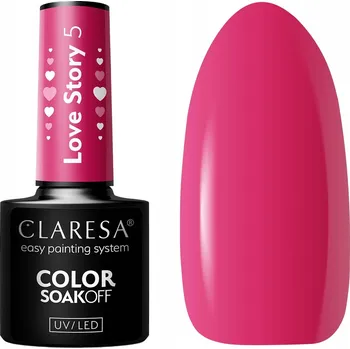 Lak na nehty Claresa Hybridní lak na nehty Love Story 5 5ml