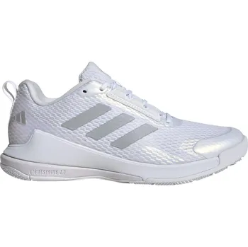 Pánská obuv ADIDAS Sálové boty Novaflight 2 Indoor 45 1/3 BÍLÁ|ŠEDÁ