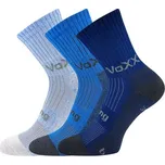 VoXX Ponožky dětské bambusové Bomberik silné mix C uni (3 páry) Vel. 25-29 (17-19)