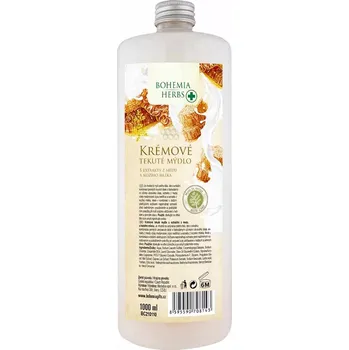 Tělový balzám Tekuté mýdlo med a kozí mléko 1000 ml