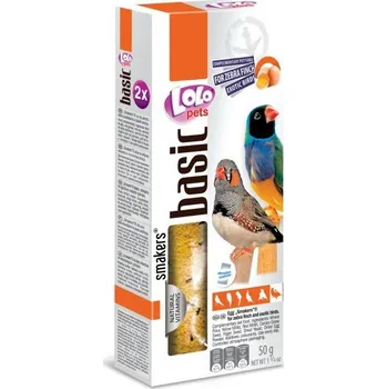 Krmivo pro ptáka LOLO SMAKERS 2 klasy vajíčkové pro zebřičky 50 g