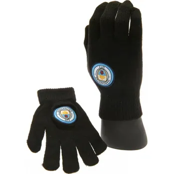Rukavice Manchester City dětské rukavice black 41930 - Akce