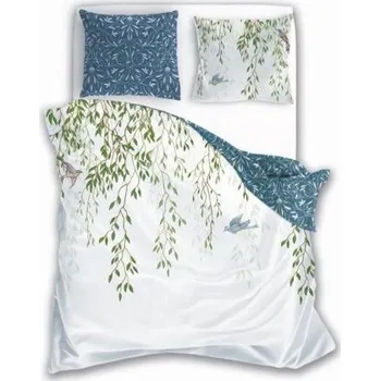 Povlečení Bavlněné povlečení Trendy 013 160x200 cm + 2x 70x80 cm bílé/modré