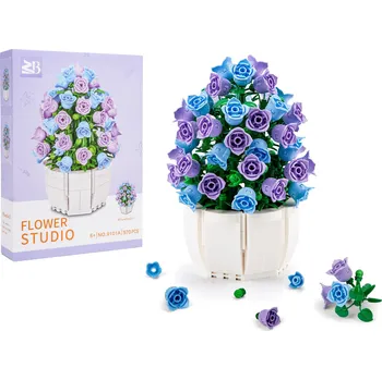 ostatní stavebnice JOKO Stavebnice Fialové květiny 570 dílků