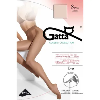 Dámské punčochy Silonkové punčocháče Gatta EVE Barva: Béžová, Velikost: S