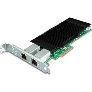 Switch Planet ENW-9720P PCI-E 4x síťová karta, 2x 1Gb RJ-45, 2x PoE+ 802.3at 30W, -10 až +60st