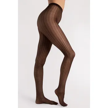 Dámské punčochy Silonkové punčocháče Fiore Ufficio 30 DEN G6117 Barva: Hnědá, Velikost: 3-M