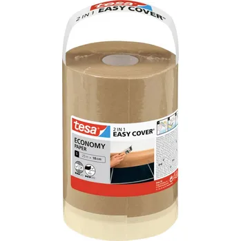 Zakrývací fólie na malování tesa Easy Cover Economy 56579-00000-00 krycí fólie (d x š) 25 m x 18 cm 1 ks