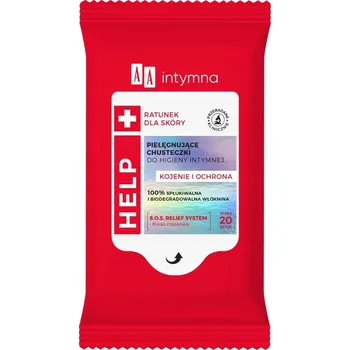AA Intimní ubrousky pro intimní hygienu Help 20 ks