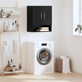 Organizace kuchyně Nástěnná skříňka Černý dub 60 x 31 x 70 cm Kompozitní dřevo