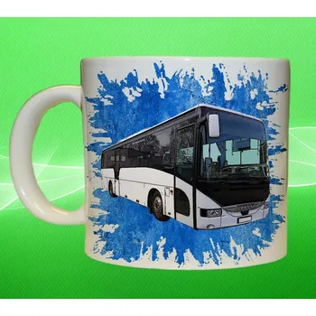 Moon River IVECO ARWAY hrnek s autobusem modrý obsah 550 ml