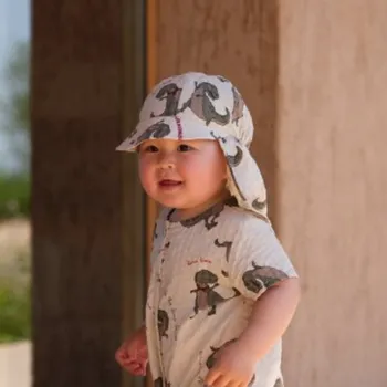 Klobouk KONGES SLOJD Klobouk ACE BRIM - DANSOSAURUS Velikost: 3-6m