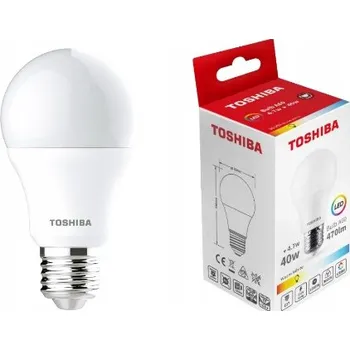 Žárovka LED žárovka E27 A60 8,5W teplá barva TOSHIBA