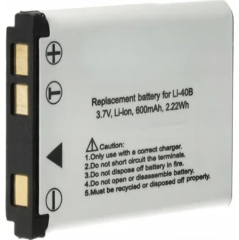 Baterie akumulátor 600 mAh Olympus IR-300, náhrada za LI-40B LI-42B