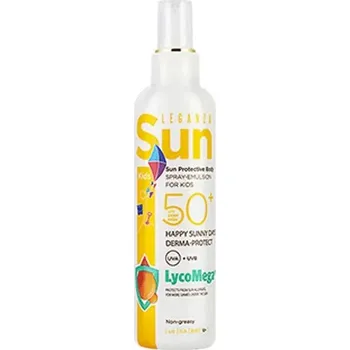Přípravek na opalování Opalovací krém ve spreji pro děti Leganza Sun SPF 50 200 ml