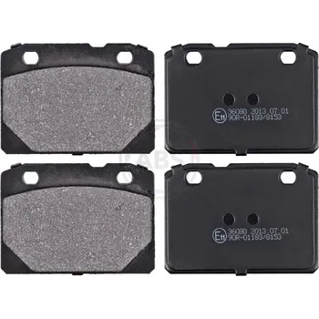 Brzdová destička Sada brzdových destiček, vždy 4 kusy v sadě A.B.S. 36080