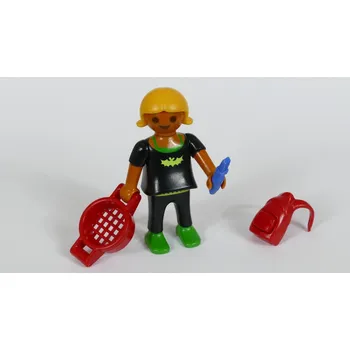 Stavebnice Playmobil Playmobil figurka s batůžkem, štětcem a sítkem