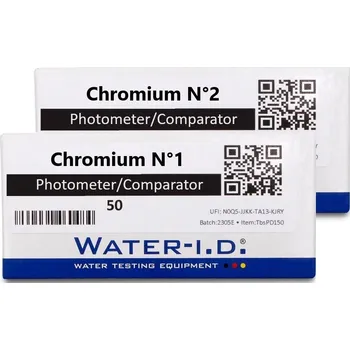 Čerpadlo WATER I.D. Chromium kit, Reagencie na měření chromu