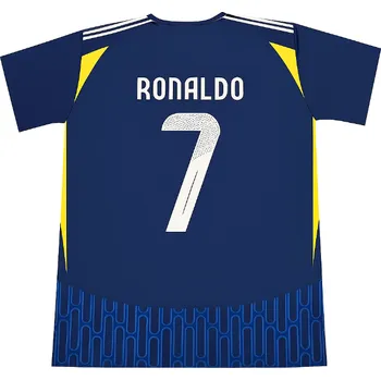 Fotbalový dres Ronaldo Al-Nassr CR7 modrý 2026 Velikost: L