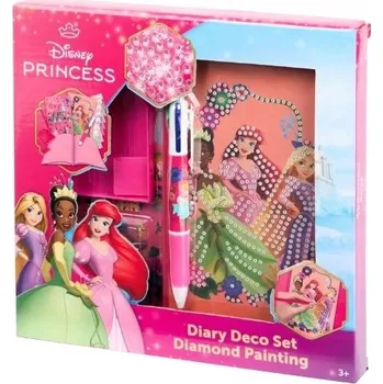 Zápisník Deník A5 Canenco Disney Princezny, vícebarevný