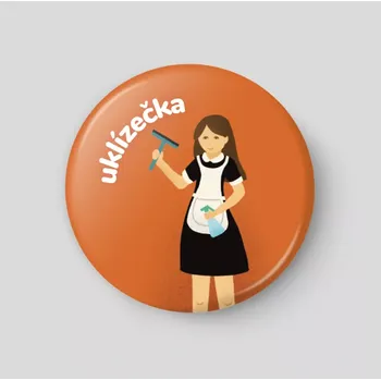 Magnetická kreslící tabulka Uklízečka - plánovací magnetka