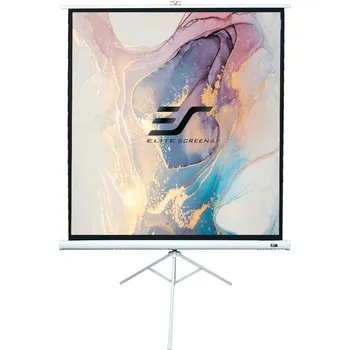 Projekční plátno ELITE SCREENS plátno mobilní trojnožka 71" (180,3cm)/ 1:1/ 127×127cm/ gain 1.1/ case bílý