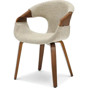 Jídelní židle Jídelní židle DARLENIS - béžová / ořech