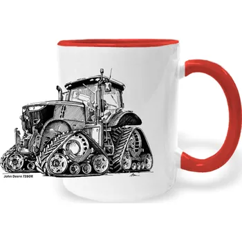 Hrnek - John Deere 7280R Barva: Červená