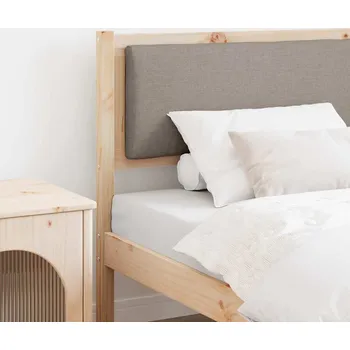 Ložnice Čelo postele Jiný Hnědá 90 cm Masivní borovicové dřevo