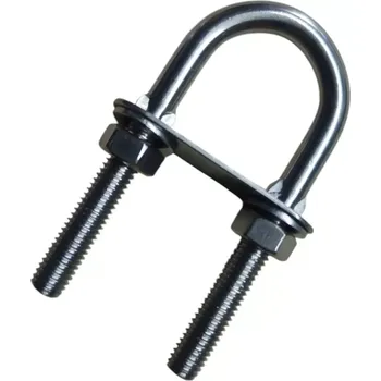 hadicová spona Třmen ETR M5 s plechem, 36x80 mm, nerez A4