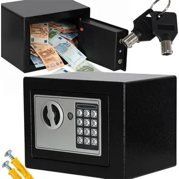 Trezor KIK Domácí trezor s elektronickým kombinačním zámkem a funkcí šifrování