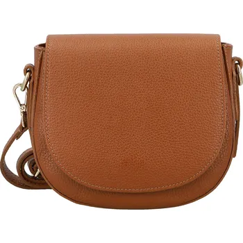 Kabelka Trendy dámská kožená crossbody kabelka Antigona, koňaková