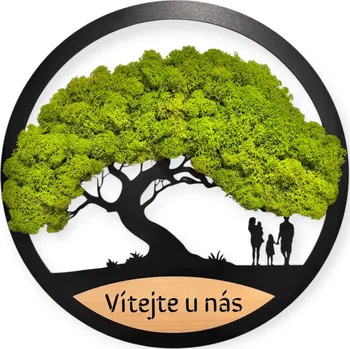 Obraz Rodinný mechový strom 8 - na přání