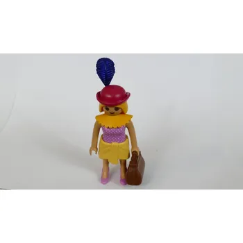 Stavebnice Playmobil Playmobil figurka s taškou, kloboukem, nasazovací sukní