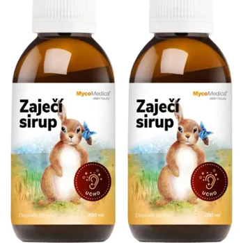 2x MycoMedica Zaječí sirup 400 ml (Primárně zaměřený na disharmonie organismu, které se projevují střídáním stavů Han (chlad) a Re (horko))
