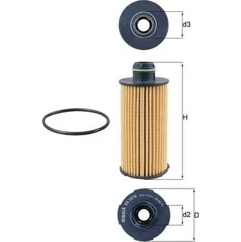 Olejový filtr Olejový filtr MAHLE ORIGINAL OX 1219D