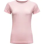 Devold dámské vlněné triko Breeze Woman T Shirt Barva: CHALK PINK, Velikost: XS