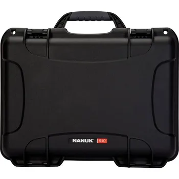 NANUK Mod. 910 Transportní kufřík, (š x v x h) 336 x 104 x 234 mm, černá, 910-0001