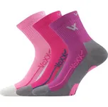 VoXX Ponožky dětské anatomicky tvarované Barefootik dívčí mix B (3 páry) Vel. 35-38 (23-25)