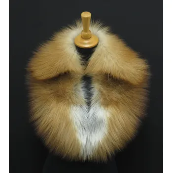 Špongr Kožešinový límec ze zlaté kanadské lišky LG245